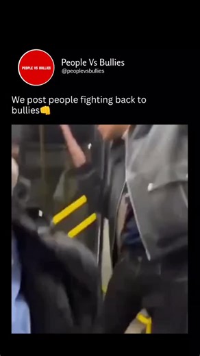 People Vs Bullies on Instagram: "bully messing with the wrong kid on the bus"