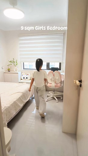 370K views · 2K reactions | Small bedroom with 9 square meters ,the integrated design of the wardrobe, corner desk, seat and low cabinet meets the needs of office study, rest and storage ✨•••• #smallbedroom #girlsbedroom #kidsbedroom | Tiffany Design Studio | Facebook