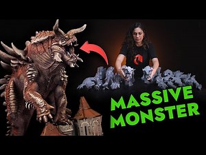 Gargantuan RPG Final Boss - 3D Printable Miniature Assembly Guide