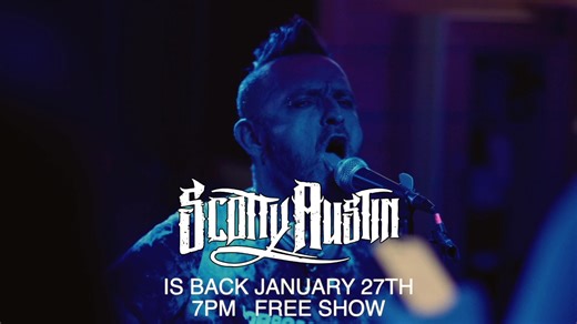 Scotty Austin is like the USPS. Neither snow, nor rain, nor heat, nor gloom of night, stays him from the swift completion of his appointed rounds. Stay safe out there this weekend! We have the The Cadillac Cats tonight 8-11 and then we hope to see you for this FREE rockin Scotty show on Tuesday!!! | The Bar on Market