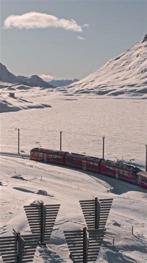 Bernina Express, Switzerland ✨ Engineering Masterpiece at 2,253m