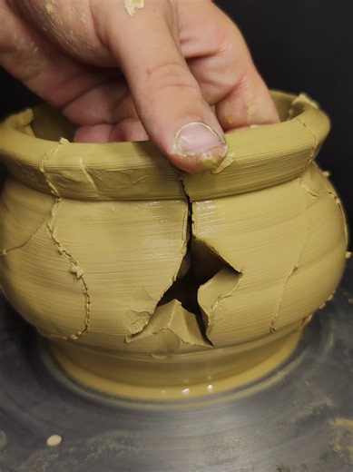Satisfying clay pot making for destroy Clay cup for #pottery #satisfying #viral #trending#making