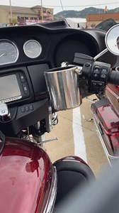 Motorcycle Cup Holder ABS Chrome Handlebar Mount Cup Drink Water Bottle Holder for Motorcycle, Bike (Chrome Black)