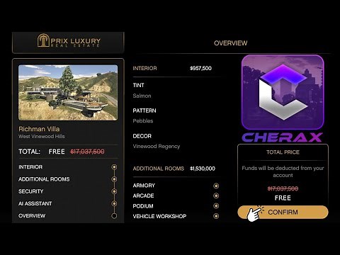 Cherax | Buy EVERYTHING For FREE | GTA 5 Enhanced 1.72 | 2026