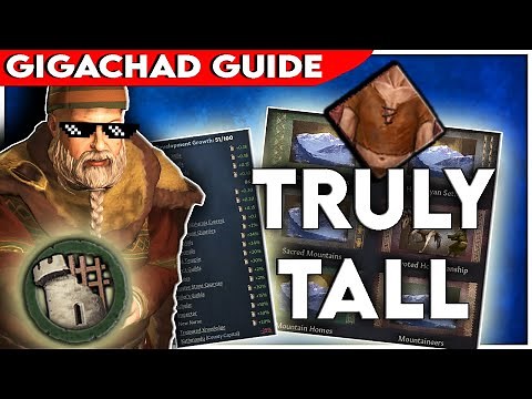 The Last PLAYING TALL Video You'll Ever Need | Crusader Kings 3 Playing Tall GIGACHAD GUIDE