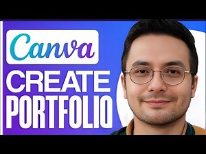 How To Create a Portfolio With Canva - 2025 FREE | Portfolio Website
