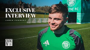 🗣️ "I think any player knows when they're out for a length of time, all they want to do is get back out there on the pitch with the bhoys, so yeah I've been really enjoying it." James Forrest spoke with #CelticTV on his return from injury and preparing for the games ahead! #STJCEL | #CelticFC🍀 | Celtic FC