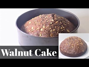 Walnut Cake Recipe | Walnut Cake Without Oven | How to make Walnut Cake