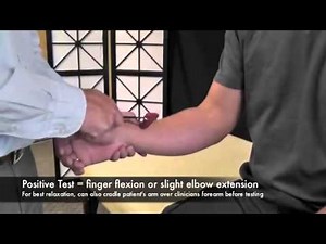 Inverted Supinator Test (CR)