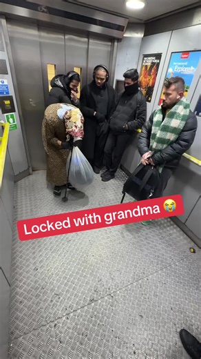 Trapped in an Elevator with Grandma: A Hilarious Prank