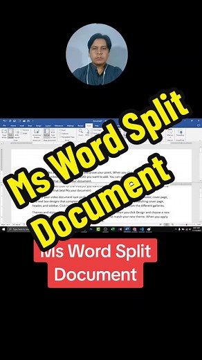 How to Split a Word Document into Multiple Sections
