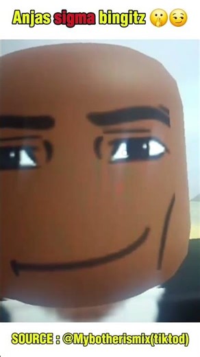 Anjas sigma banget abgnya 😎😏 #roblox #robloxedit