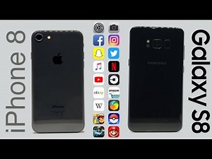 Samsung S8 v iPhone 8 | SPEED-TEST