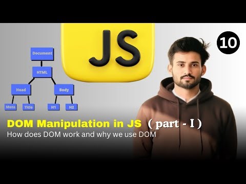 DOM in JavaScript Explained Simply part-1 | What is DOM & How It Works for Beginners #javascript