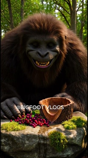 Bigfoot Tries Viral Smoothie… It EXPLODED On Him! 💥😂 (Ep 2) #bigfootvlog #funny #ai #shorts