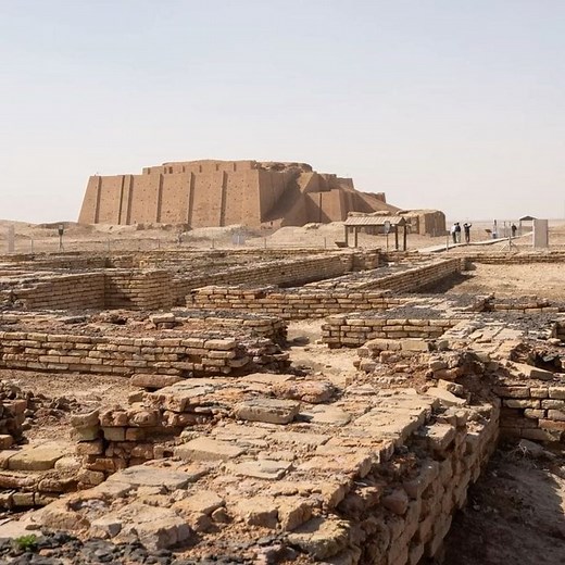Zigurate de Ur – A Escada ao Deus da Lua! #curiosidades #arqueologia #historia #conhecimento #Iraque | Misterios NO MUNDO