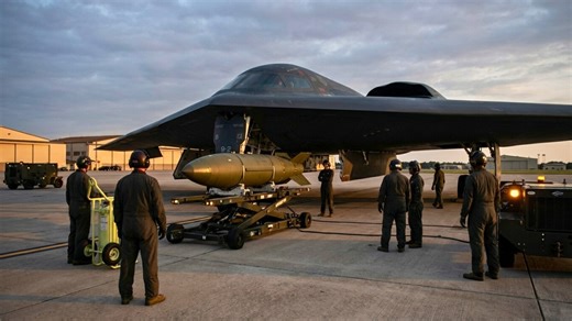 The Massive Ordnance Penetrator built to destroy deeply buried targets