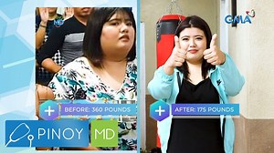 360 POUNDS TO 175 POUNDS REAL QUICK?! Pagkatapos ng dalawang buwan ay nagkaroon na agad ng pagbabago ang katawan ni Pastora Alyssa Sia, from 360lbs and naging 175lbs na lang siya!. Paano kaya niya na-achieve ito? Alamin natin 'yan sa video na ito. | Pinoy MD | GMA Public Affairs