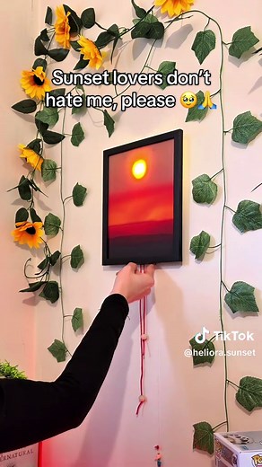 Sunset Lamp: Perfect Decor for Sunset Lovers