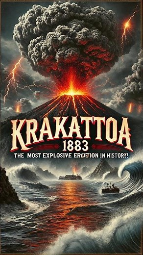 "Krakatoa 1883: The Most Explosive Eruption in History!"
