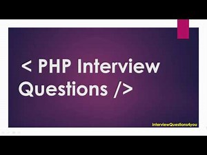 php interview questions | php developer interview questions