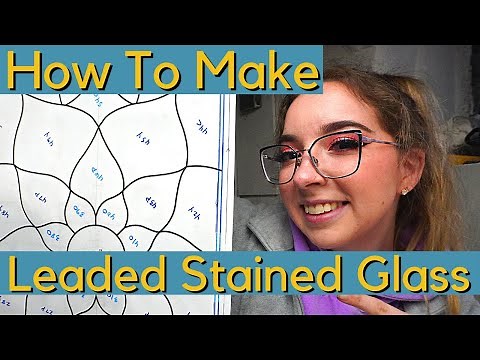 How to Accurately Create a Leaded Stained Glass Panel Pt.1