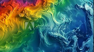 A computer simulation model depicting the growing frequency and intensity of extreme weather events. .
