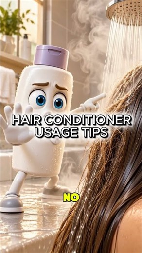 How to Use Hair Conditioner Properly for Smoother Hair🧴