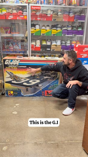 2.1K views · 4.7K reactions | A complete 1985 G.I. Joe USS Flagg with box and inserts just landed at Dallas Vintage Toys! One of the most legendary playsets ever made—come see this piece of toy history in person! #GIJoe #USSRFlagg #VintageToys | Dallas Vintage Toys | Facebook