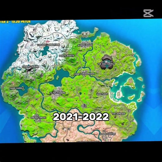 fortnite Maps evolution #viral #fortnite #edit #music