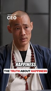 71K views · 1.3K reactions | Master Shi Heng Yi reveals the true meaning of happiness. What are your thoughts on this? #Podcasts #happy #happiness | Steve Bartlett | Facebook