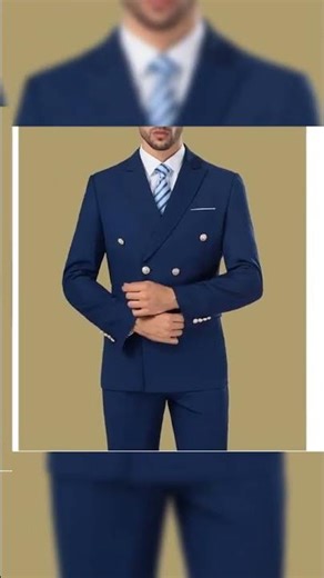 The Cube Double-Breasted 3 Piece Suit