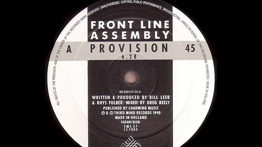 Front Line Assembly - Provision (A)