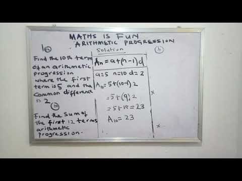 Arithmetic progression