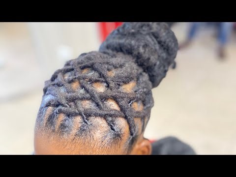 LEARN HOW TO MAKE THE LOCS BUN