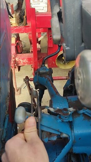 fordson super major hydraulic problem