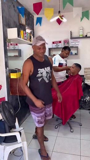 Nosy Neighbor Tries to Expose Barber, Gets SHOCKED Instead! 🤣💈 #funny #barber #haircut | The Legend Barber