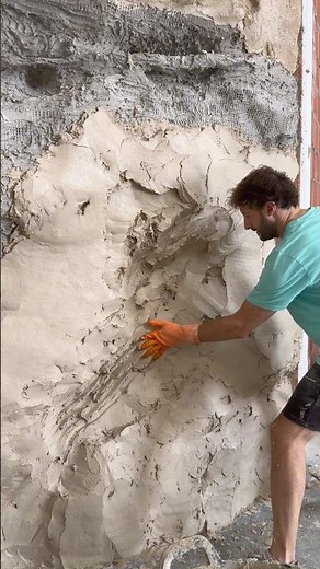 Artificial Stone Making at Home #inimitez #stoneztxt #decoracionenpiedra #artificialrock #artwork
