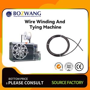 [Hot Item] Bzw-70 Semi-Automatic Multiple Types of Wires Wire Winding and Tying Machine