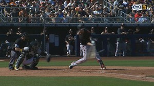 Tablazo de 2 carreras de Buster Posey