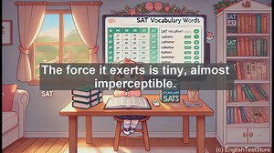 5000 Must Know SAT Vocabulary - The Dyne: Measuring Tiny Forces in Physics