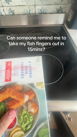 Reminder to Take Fish Fingers Out