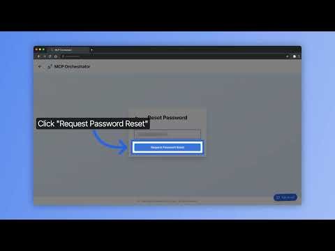 4 - Reset Account Password In Cosmitude MCP Orchestrator