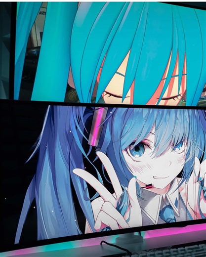 #mikuhatsune #miku #desksetup #pcgaming #vocaloid | Miku Hatsune