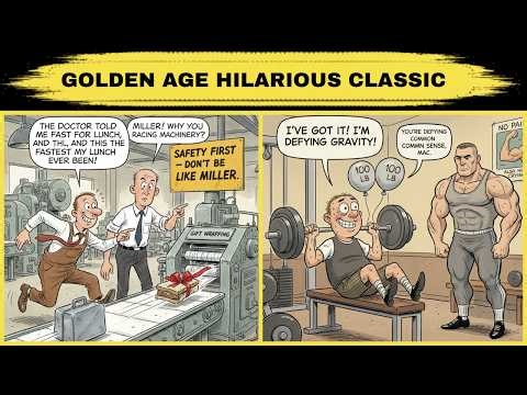 Golden Age Hilarious Classic Cartoon Laughs You’ll Love 😂 | Vintage Comic Collection Part 19