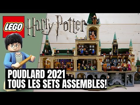 LEGO HARRY POTTER 2021 : TOUS LES SETS DU CHATEAU ASSEMBLES!