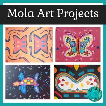Hispanic Heritage Art Lesson Molas Cross Curricular Art Project for Elementary