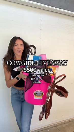 giselle abutbol on Instagram: "HORSE GIRL GIVEAWAY 😭🐴 $500+ worth of must-have barn goodies 🤠✨ I’m giving away everything in this bucket to one lucky person! 💕 👇 HOW TO ENTER: 👇 1️⃣ Follow me here + on TikTok 2️⃣ Like & comment on this reel 3️⃣ Share this with a friend who loves horses 🐎 ✨ Bonus entry: share this reel to your story for an extra chance to win! 📅 Winner announced December 1st! 🎄 Instagram: @giisellemarie TikTok: @giisellemariex"