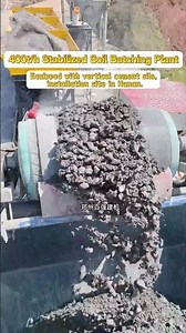 400t/h Stabilized Soil Batching Plant！