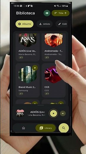 Customizable Music Player for Android - Listen to your music without interruption